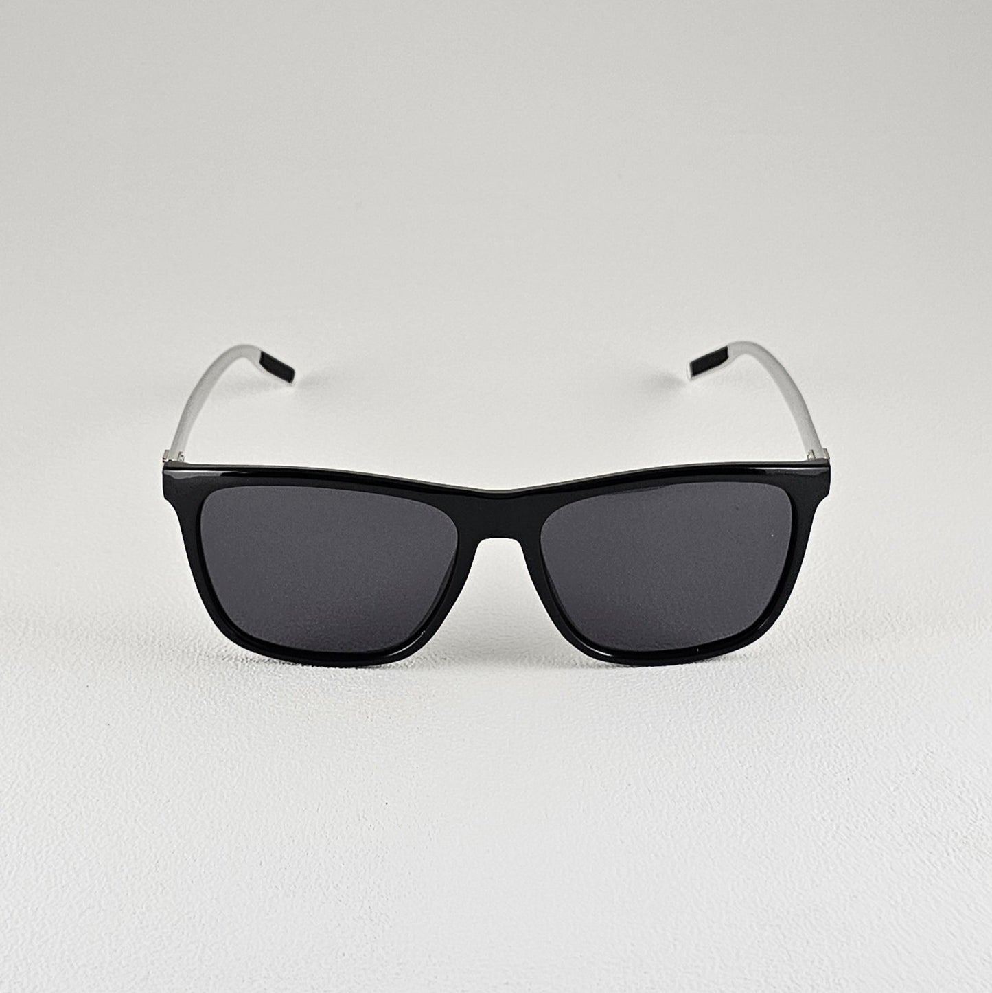 Unisex Mercy geometric sunglasses black frame polarized UV400 lenses