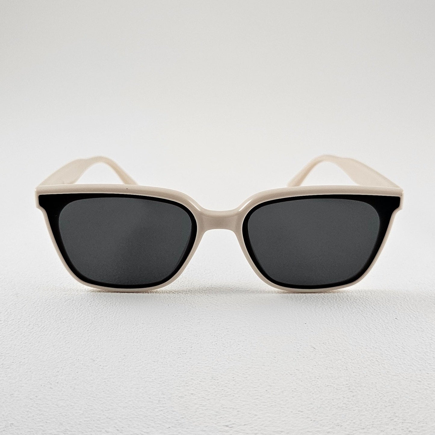 Men's Miami wayfarer sunglasses beige frame UV400 lenses