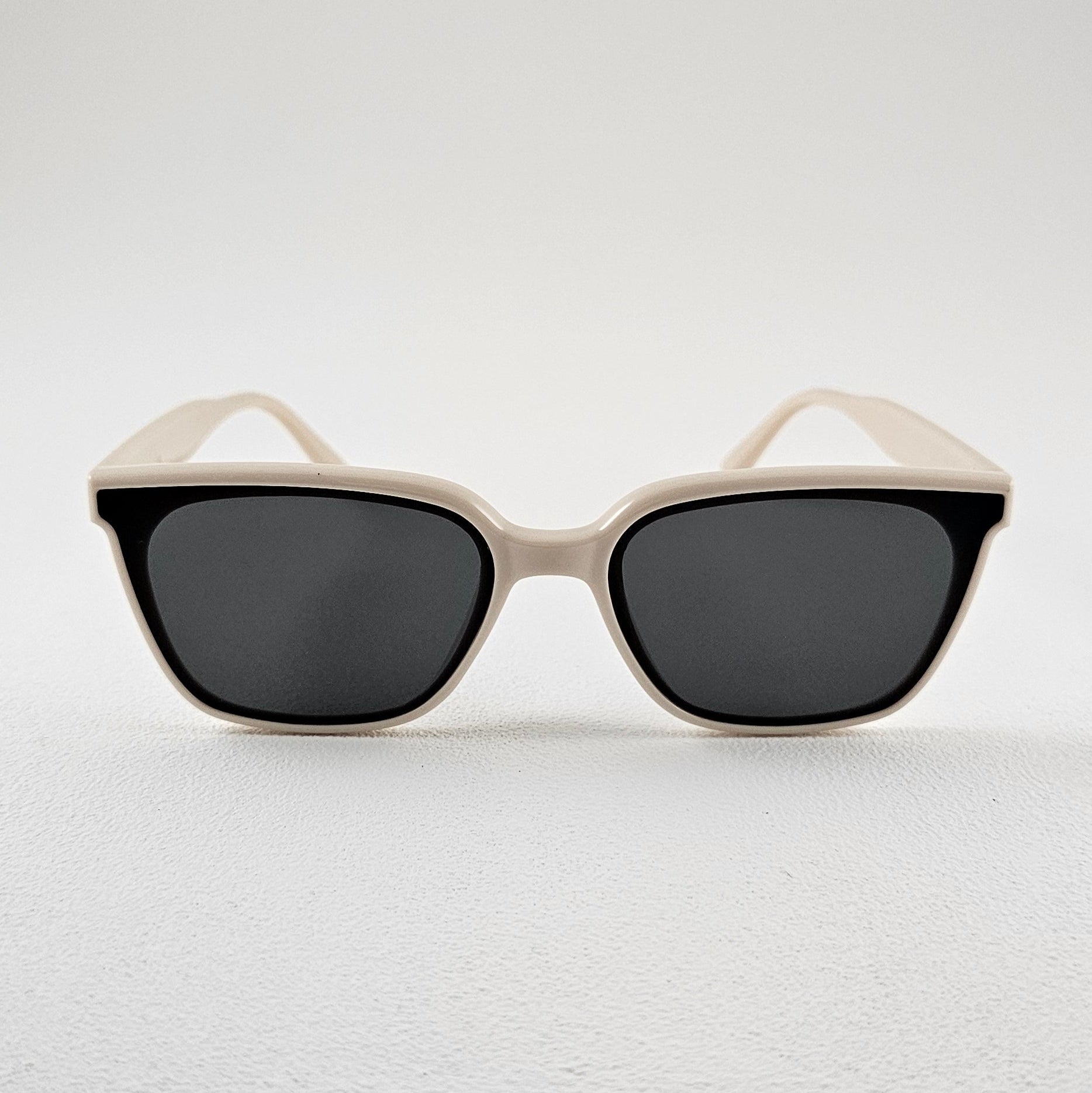 Men's Miami wayfarer sunglasses beige frame UV400 lenses