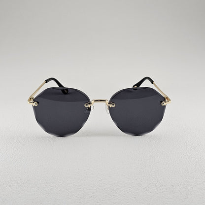 Women's Daiquiri cat-eye sunglasses black frame polarized UV400 lenses