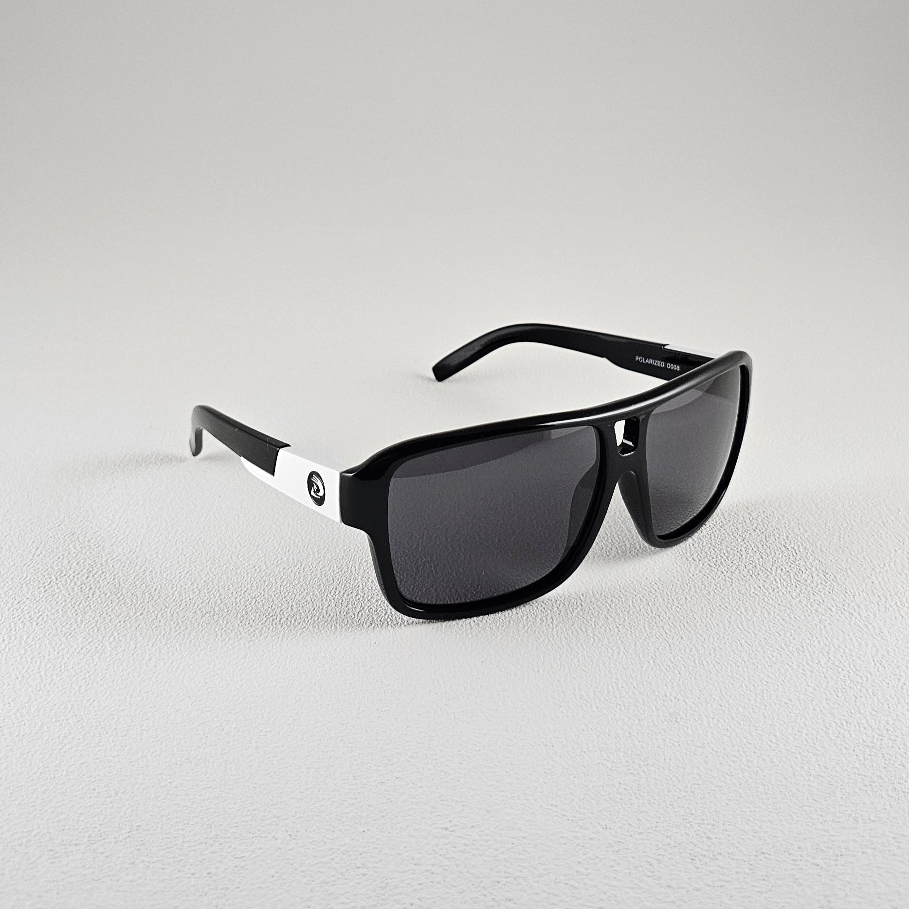Unisex Jamacia sunglasses black frame side view polarized UV400 lenses