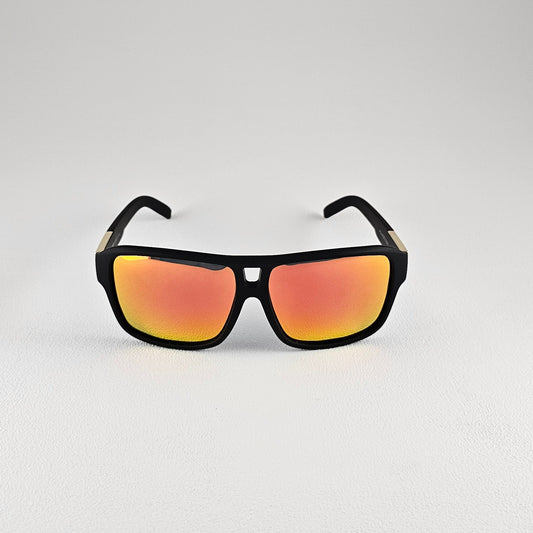 Unisex Jamacia sunglasses black frame with polarized UV400 lenses