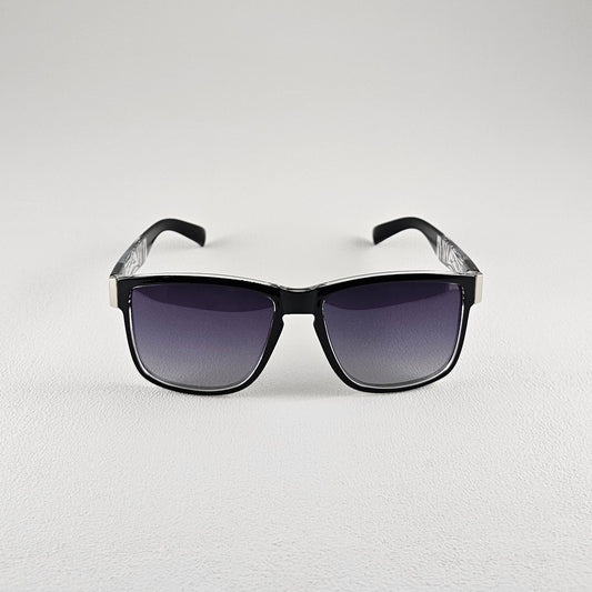 Unisex Ghost geometric sunglasses with polarized UV400 lenses