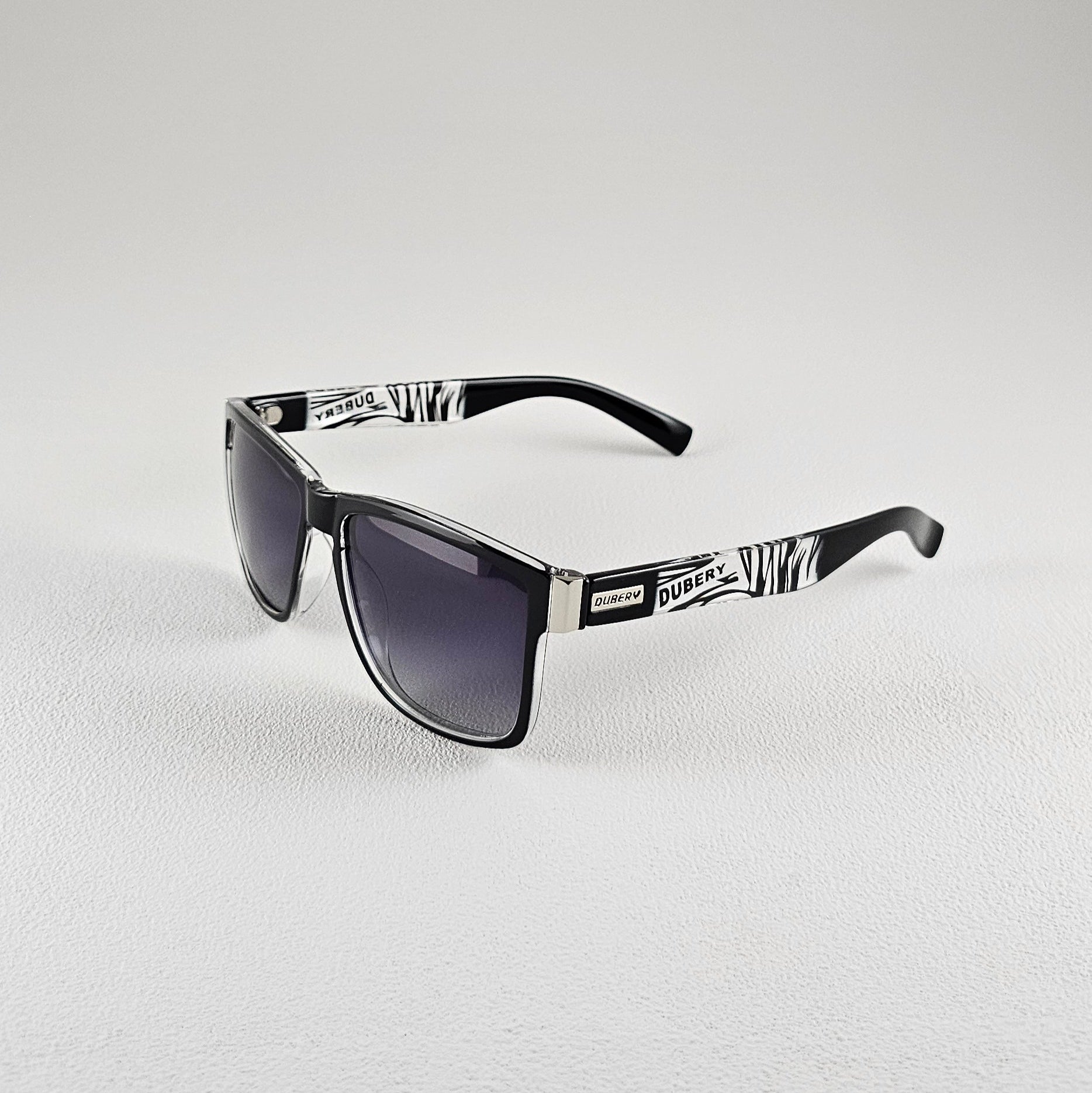 Unisex Ghost geometric sunglasses close-up polarized UV400 lenses