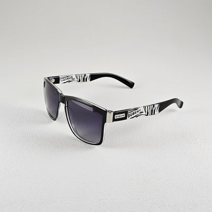 Unisex Ghost geometric sunglasses close-up polarized UV400 lenses