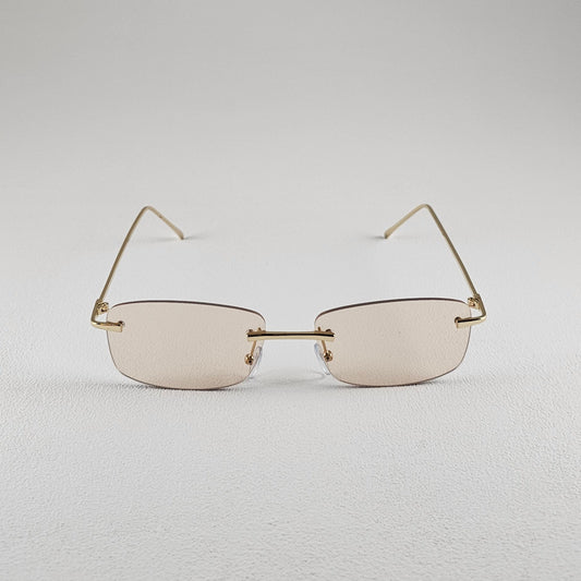 Unisex Parrot square sunglasses metal frame polarized UV400 lenses