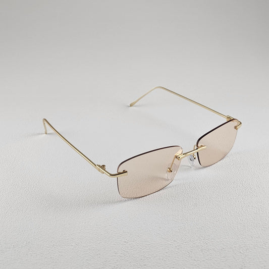 Unisex Parrot square sunglasses side view polarized UV400 lenses