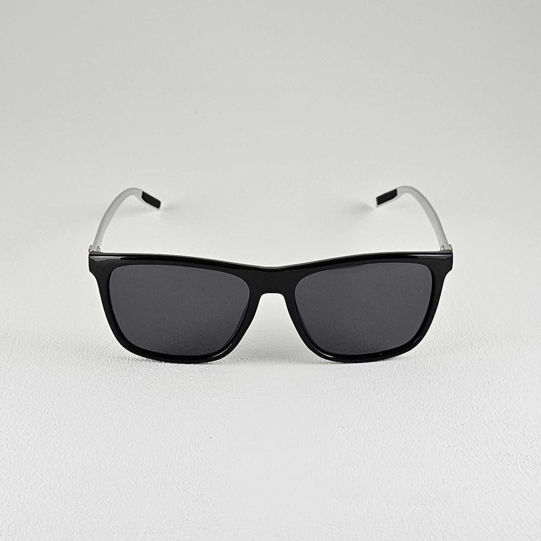 Unisex Mercy geometric sunglasses black frame polarized UV400 lenses